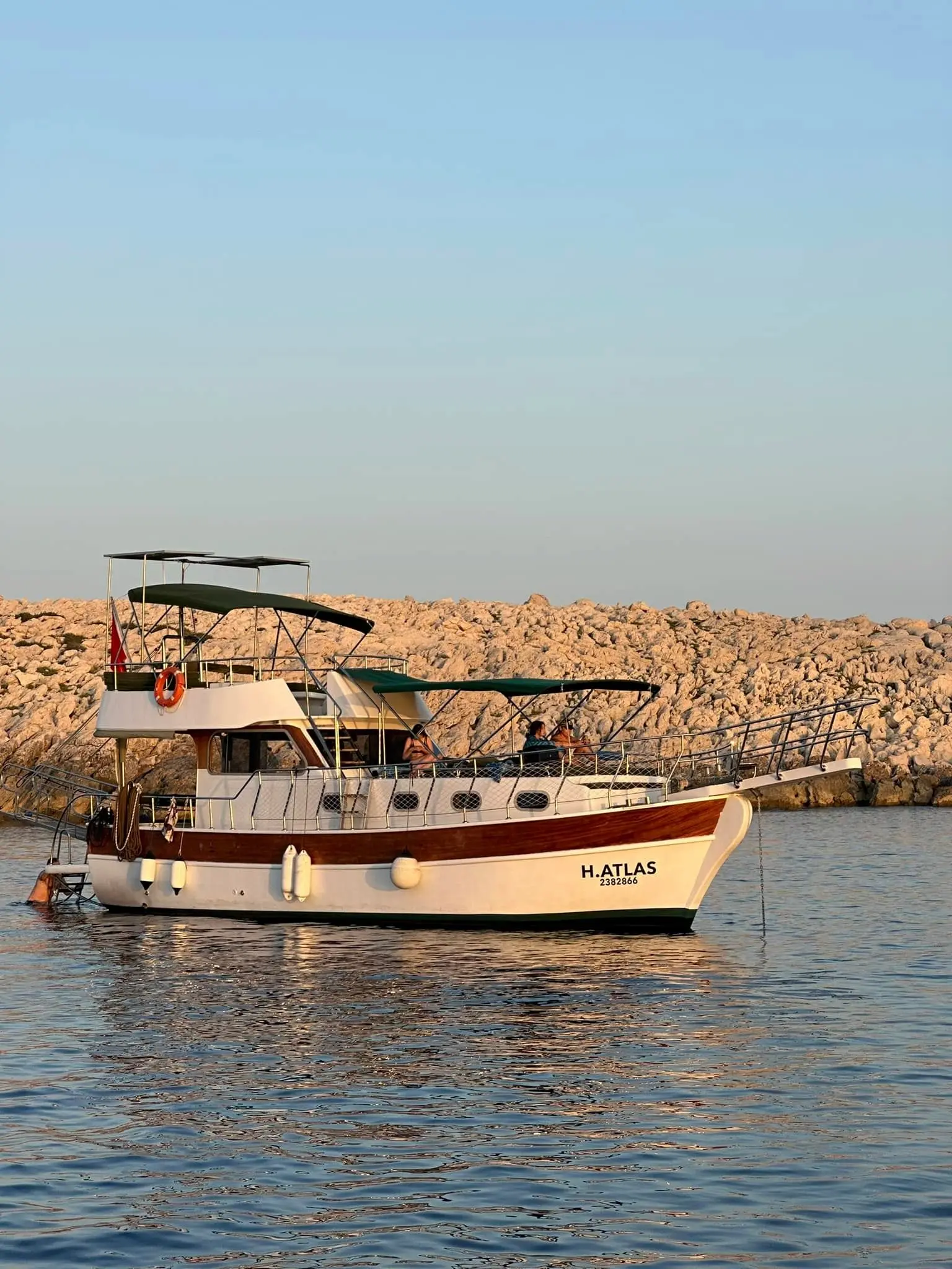 kalkan private boat hire atlas 3