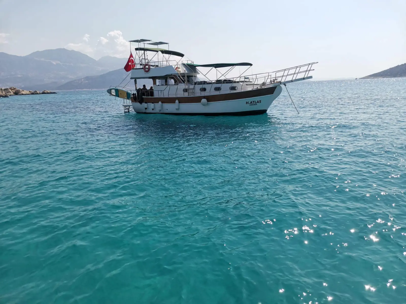 kalkan private boat hire atlas 4