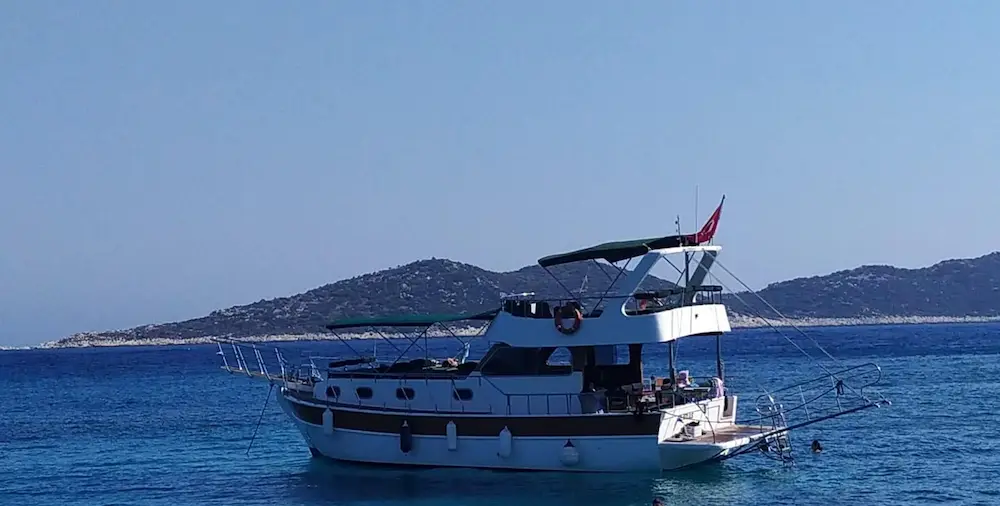 kalkan private boat hire atlas 6