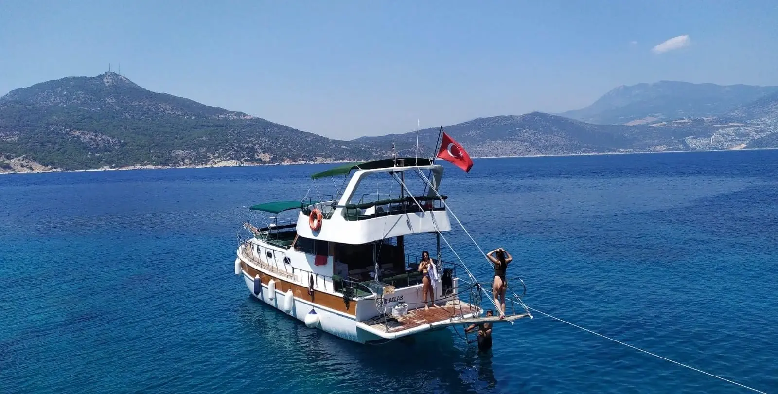 kalkan private boat hire atlas 7