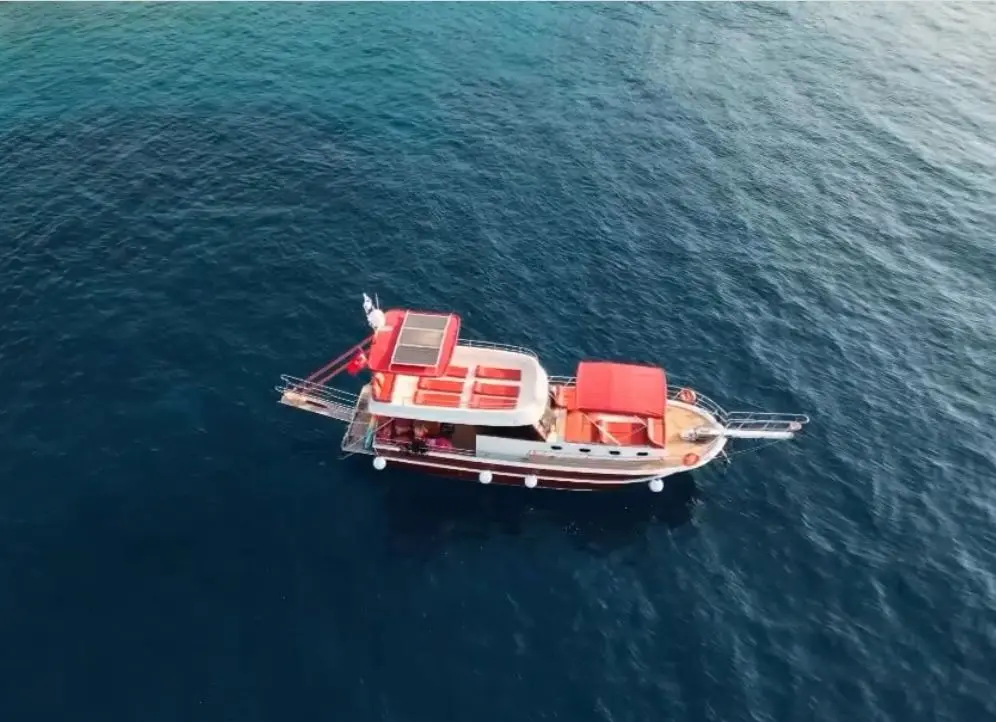 kalkan private boat trip smile 6